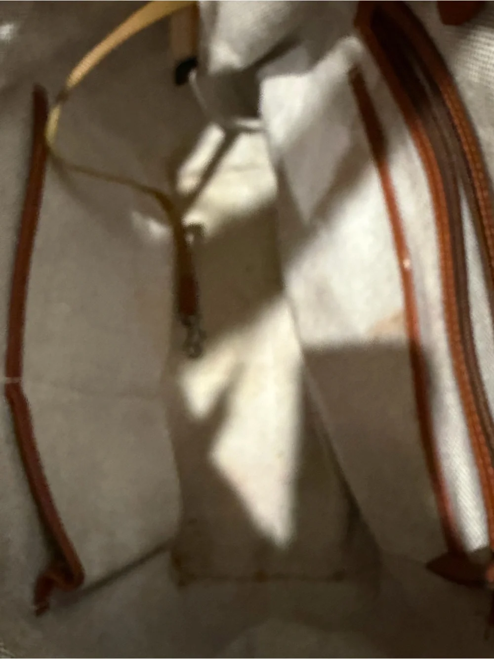 Dooney & Bourke Chestnut Brown Leather Tote
